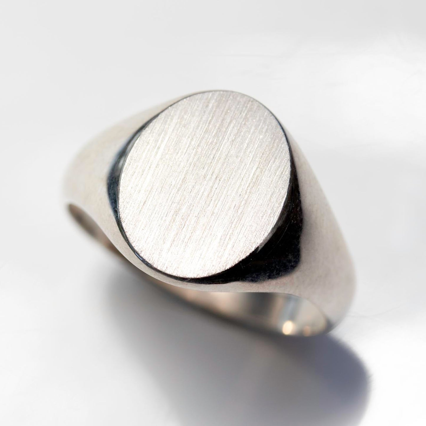 14x12mm Oval Signet Ring