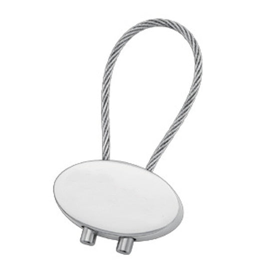 Flex Cable with Oval Keyring