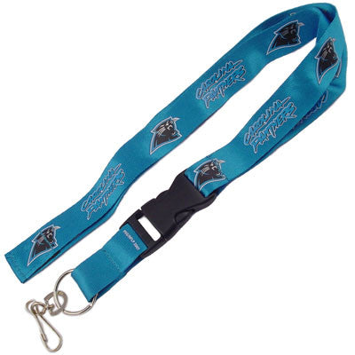 Carolina Panthers Lanyard Keychain