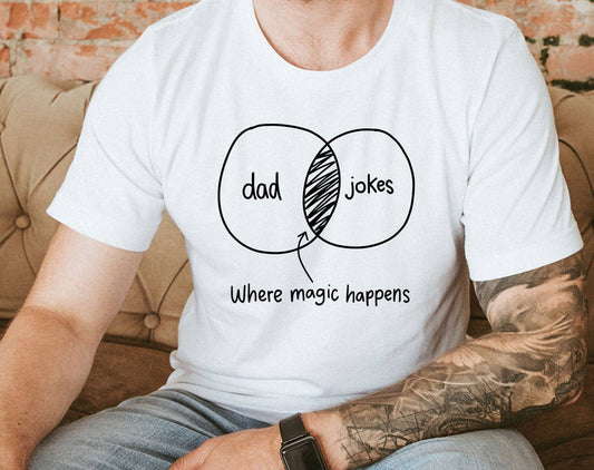 Dad Jokes Funny - Dad Father's Day T-Shirt