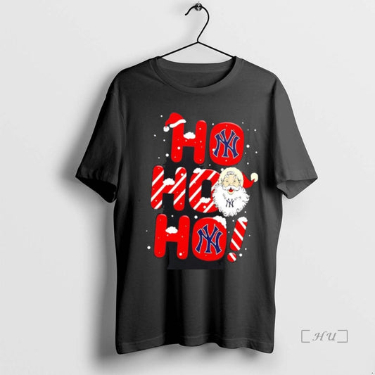 Officials Santa Claus New York Yankees Ho Ho Ho Merry Christmas Premium T Shirts Sweater