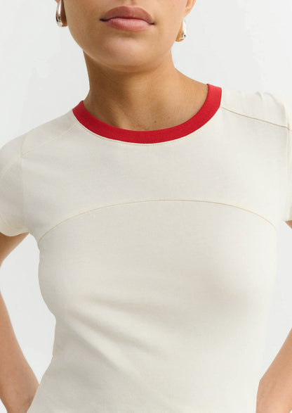 Selma Paneled Cotton Tee