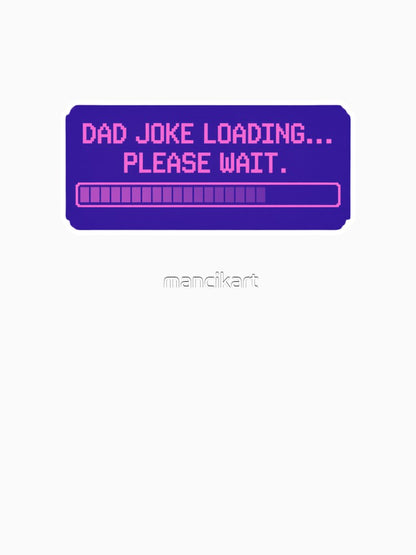 Retro Pixel Style Dad Jokes by mancikart Unisex T-shirt, Sweatshirt, Hoodie, Long Sleeve Tee