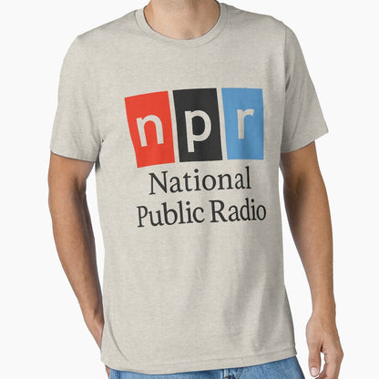 National Public Radio Classic Logo Tee by KrystynaWolf Unisex T-shirt, Sweatshirt, Hoodie, Long Sleeve Tee