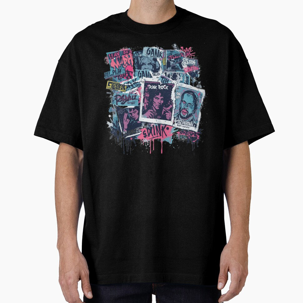 Retro Punk by RisingWolfStudio Unisex T-shirt, Sweatshirt, Hoodie, Long Sleeve Tee