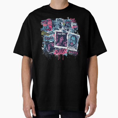 Retro Punk by RisingWolfStudio Unisex T-shirt, Sweatshirt, Hoodie, Long Sleeve Tee