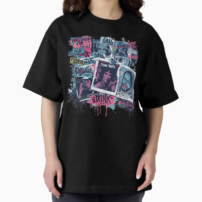 Retro Punk by RisingWolfStudio Unisex T-shirt, Sweatshirt, Hoodie, Long Sleeve Tee