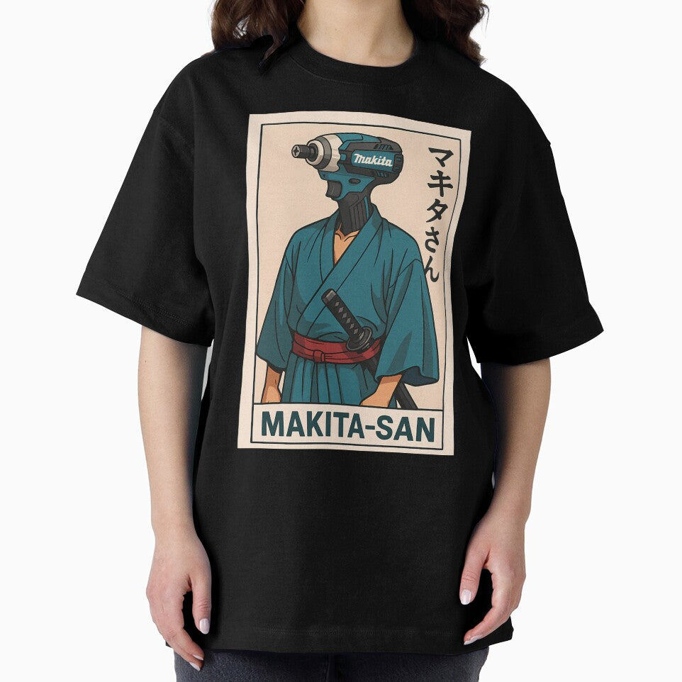 Makita-San (Original) Anime Japanese Style by Captain-Jawx Unisex T-shirt, Sweatshirt, Hoodie, Long Sleeve Tee