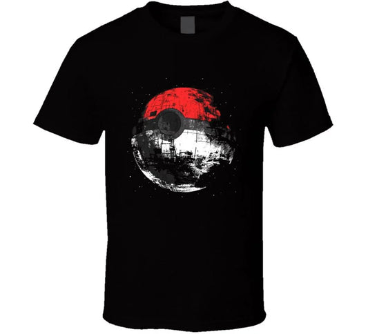 Death Star Poke Ball Pokeball Game Wars Gaming Funny T Shirt Tee Gift New Unisex T-shirt, Sweatshirt, Hoodie, Long Sleeve Tee
