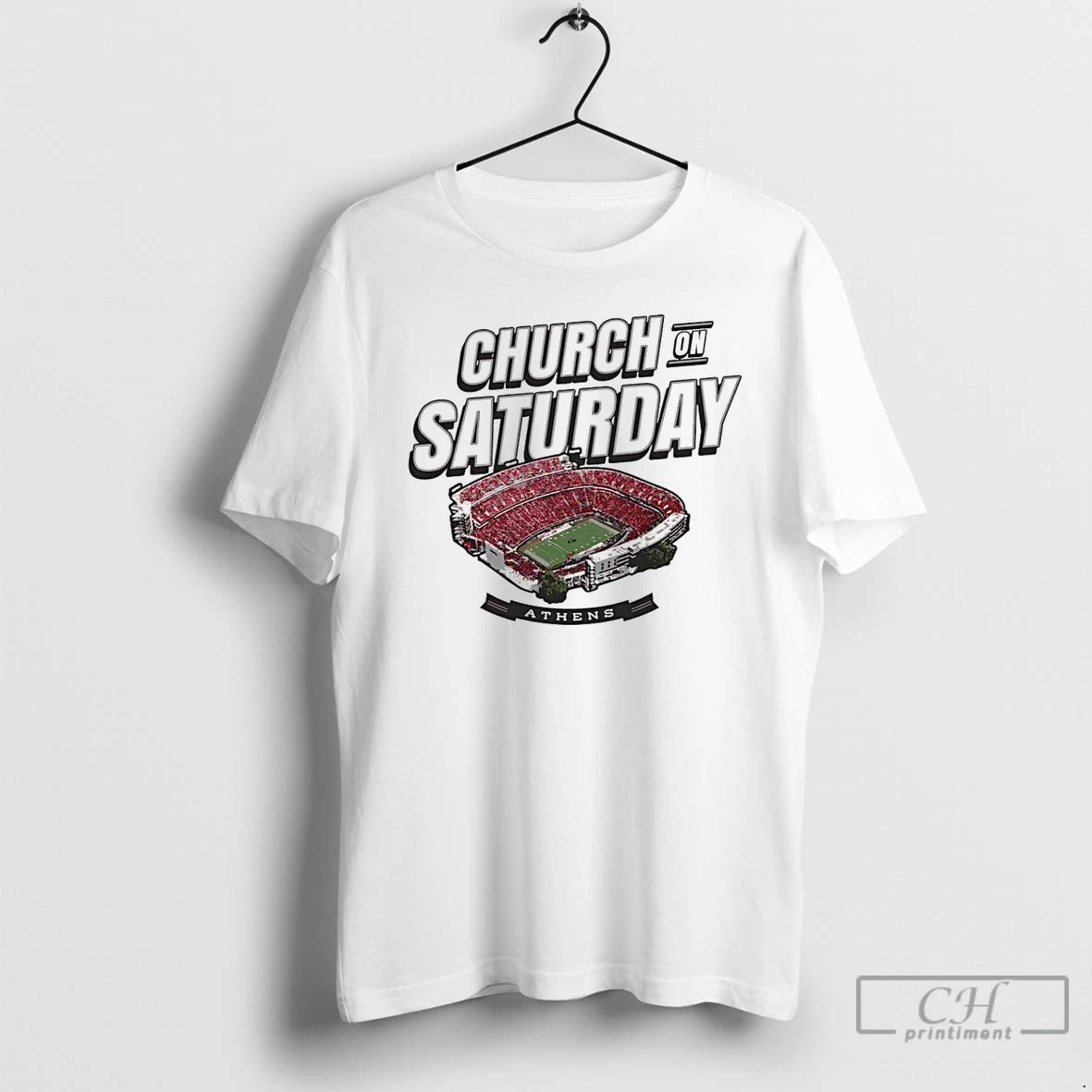 Classic Georgia Bulldogs Church On Saturday Stadium T Shirts Hoodie Longsleeve Unisex T-shirt, Sweatshirt, Hoodie, Long Sleeve Tee